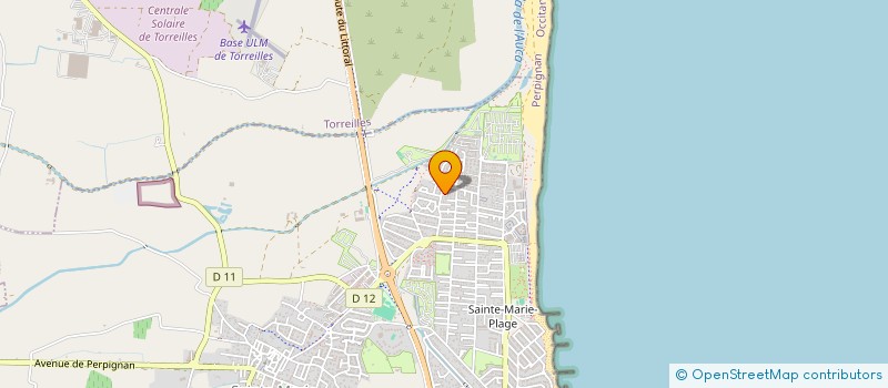 localisation de l'entreprise MARJADE  SAINTE-MARIE-LA-MER