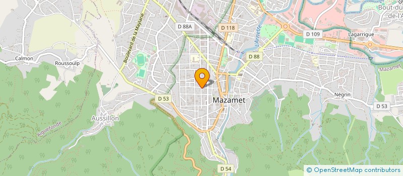 localisation de l'entreprise MARJAL à MAZAMET