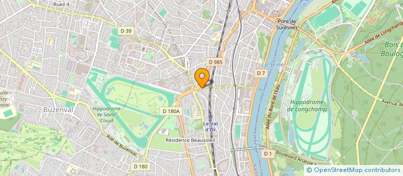 localisation de l'entreprise MARJAN à SURESNES