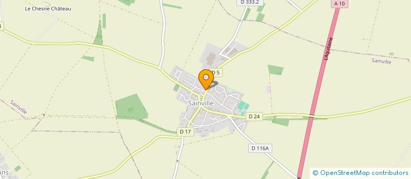 localisation de l'entreprise MARJAN à SAINVILLE