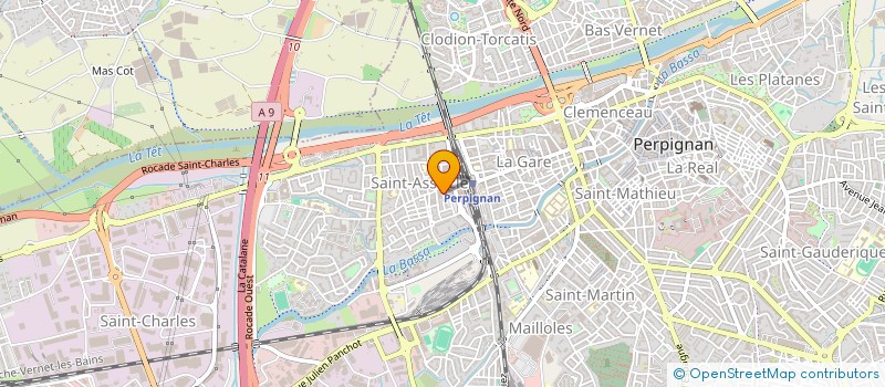 localisation de l'entreprise MARJANE à PERPIGNAN