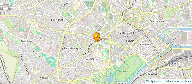 localisation de l'entreprise MARJANE à CAEN