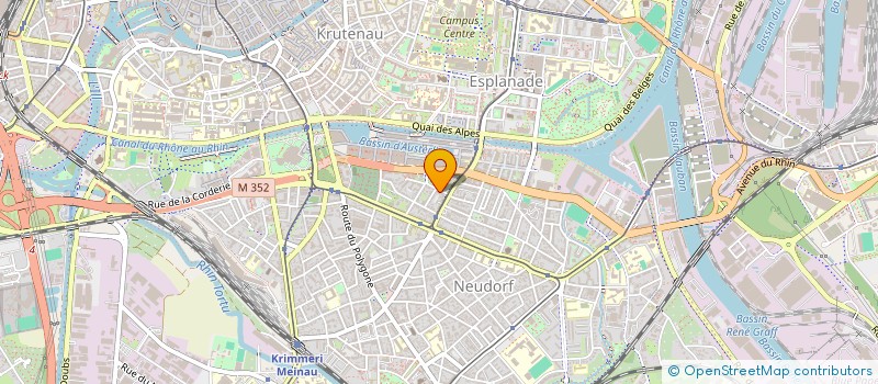 localisation de l'entreprise MARJATIN à STRASBOURG