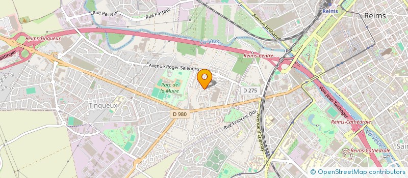 localisation de l'entreprise MARJE  TINQUEUX