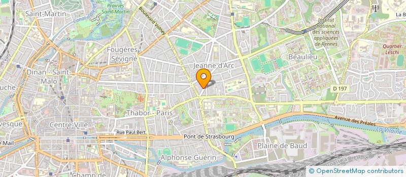 localisation de l'entreprise MARJEALE & CO  RENNES