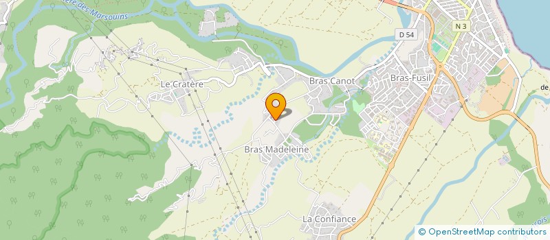 localisation de l'entreprise MARJEAN & ARTHUR  SAINT-BENOIT