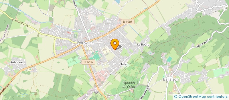 localisation de l'entreprise MARJEL  DOUVAINE