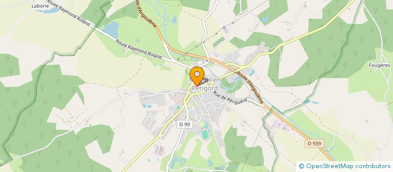 localisation de l'entreprise MARJODIS  MAREUIL EN PERIGORD