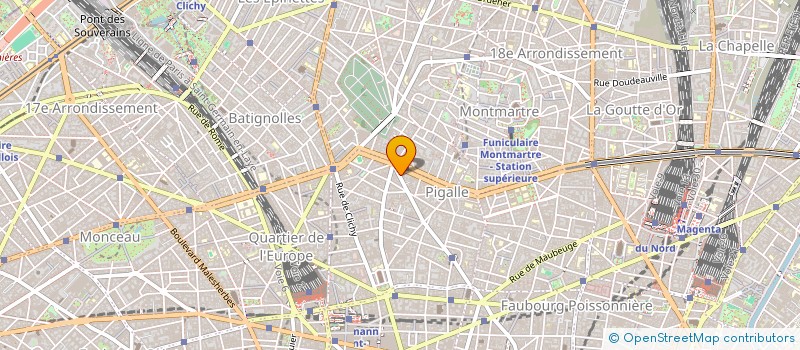 localisation de l'entreprise MARJODUFAUBOURG  PARIS