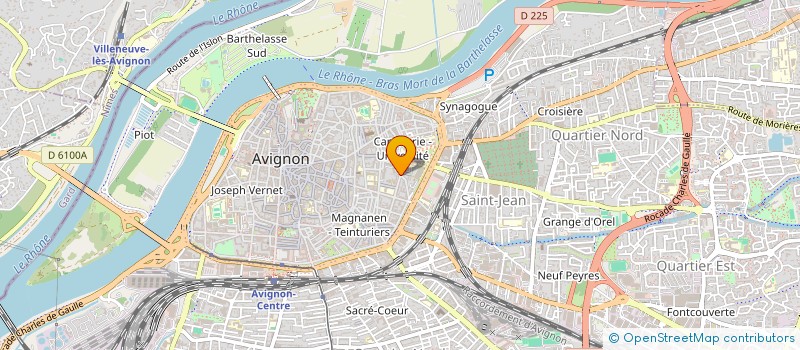 localisation de l'entreprise MARJOLIVE  AVIGNON