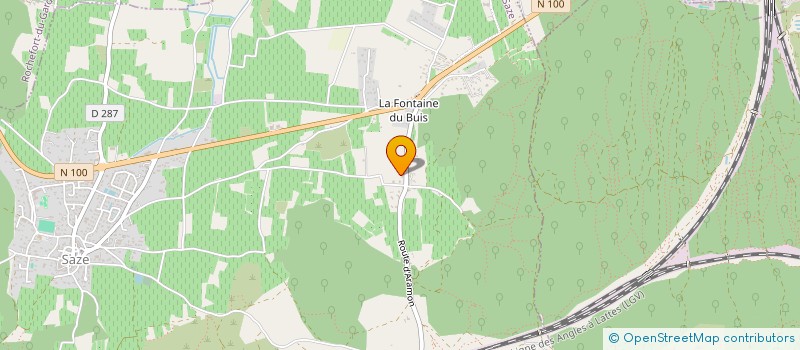 localisation de l'entreprise MARJORIE  SAZE