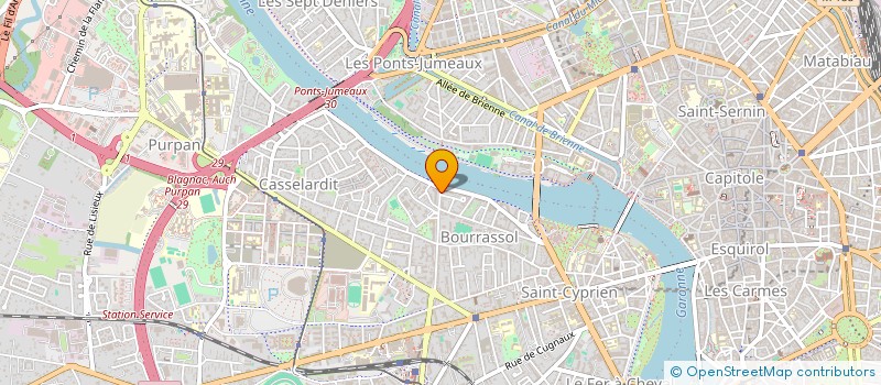 localisation de l'entreprise MARJORIE D à TOULOUSE
