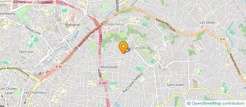 localisation de l'entreprise MARJORIE GEVA MKA à MARSEILLE