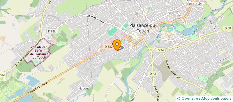 localisation de l'entreprise MARJORIE INDUSTRIES  PLAISANCE-DU-TOUCH