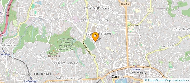 localisation de l'entreprise MARJORIE MAKEOVER II à CANNES