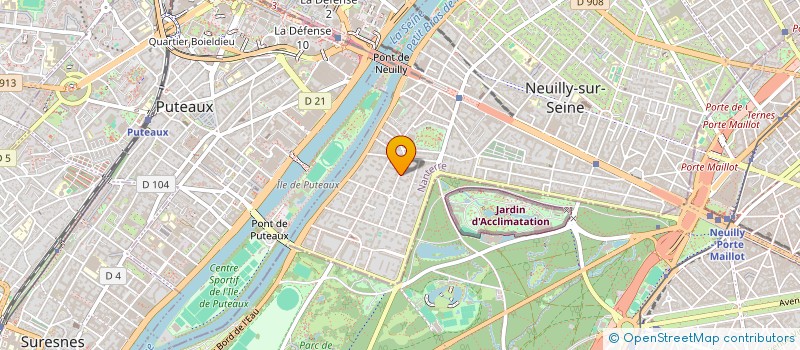 localisation de l'entreprise MARJORIE WAKS à NEUILLY-SUR-SEINE