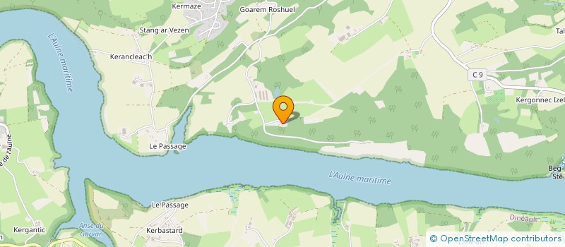 localisation de l'entreprise MARJORY INVEST  CHATEAULIN