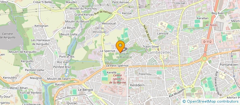 localisation de l'entreprise MARJUANN  BREST