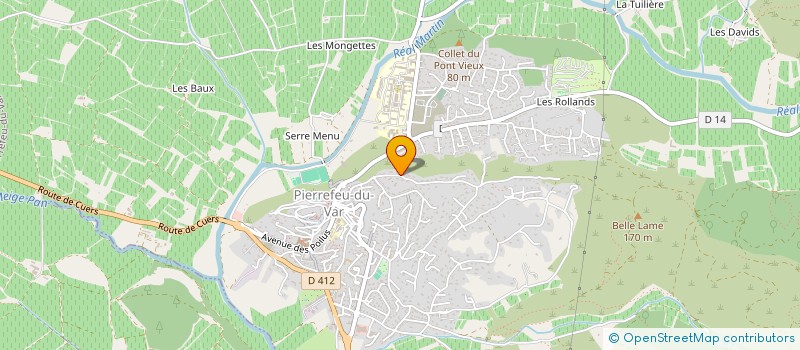 localisation de l'entreprise MARJUICASY  PIERREFEU-DU-VAR