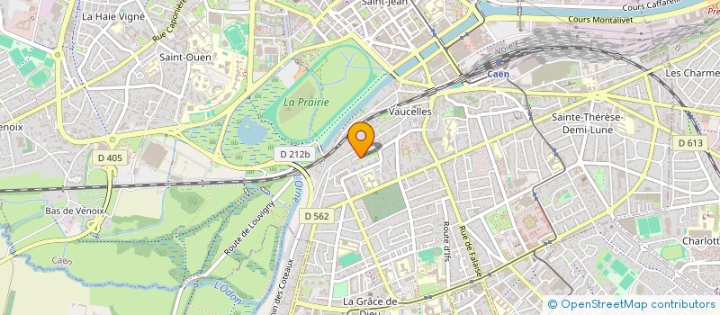 localisation de l'entreprise MARJULOU à CAEN