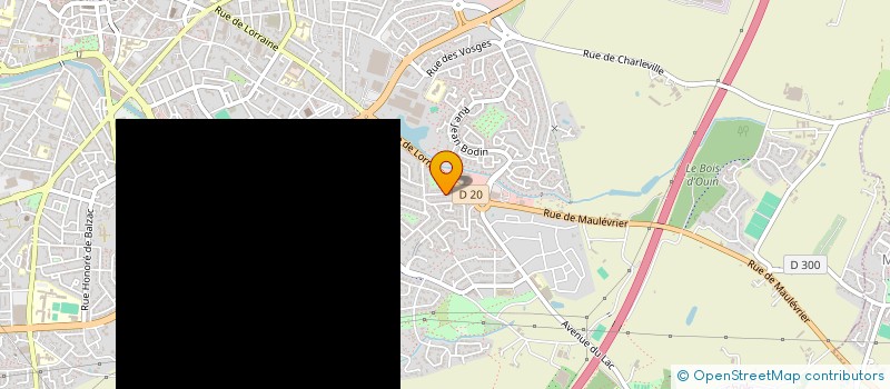 localisation de l'entreprise MARK.AVENIR à CHOLET