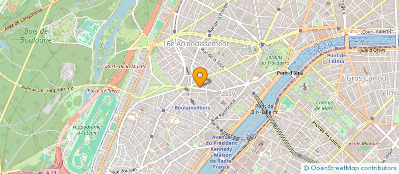 localisation de l'entreprise MARK BUXTON PERFUMES  PARIS