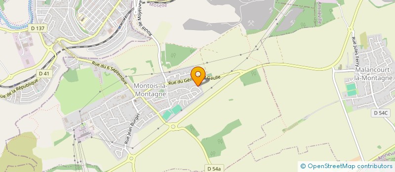 localisation de l'entreprise MARK INVEST  MONTOIS-LA-MONTAGNE