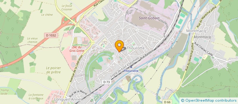 localisation de l'entreprise MARK'N PARK  RESSONS-SUR-MATZ