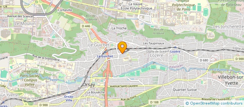 localisation de l'entreprise MARK NGHIEM CONSULTING à ORSAY