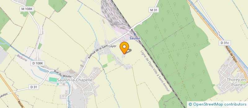 localisation de l'entreprise MARK42  SAULON-LA-CHAPELLE