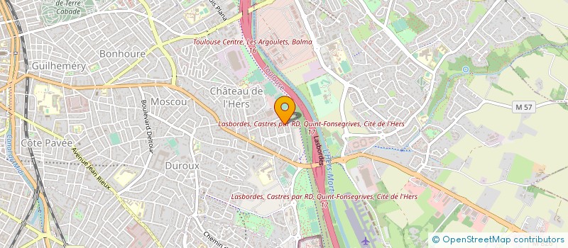localisation de l'entreprise MARKA à TOULOUSE