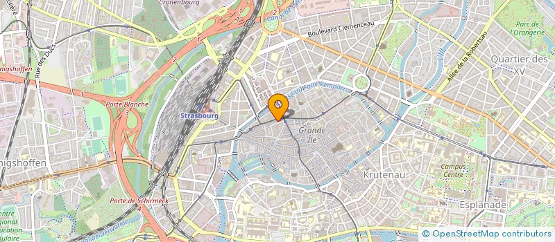 localisation de l'entreprise MARKA & CO à STRASBOURG