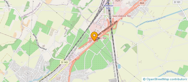 localisation de l'entreprise MARKAL à SAINT-MARCEL-LES-VALENCE