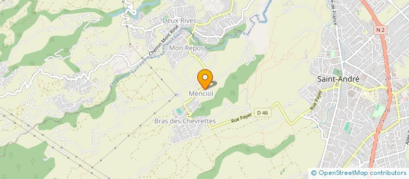 localisation de l'entreprise MARKALI à SAINT-ANDRE