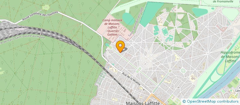 localisation de l'entreprise MARKALPHA  MAISONS-LAFFITTE