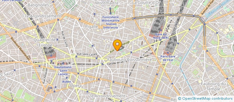localisation de l'entreprise MARKAM à PARIS