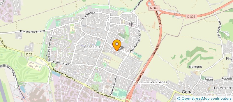 localisation de l'entreprise MARKEL LINE  CHASSIEU