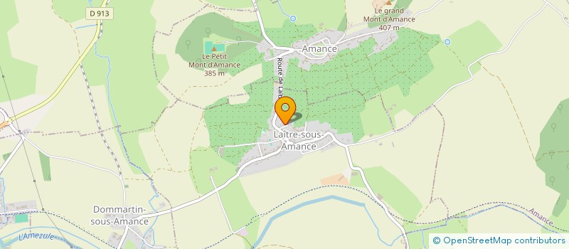 localisation de l'entreprise MARKET 2.0  LAITRE-SOUS-AMANCE