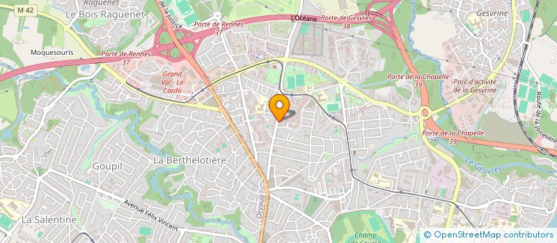 localisation de l'entreprise MARKET 7/7 à NANTES