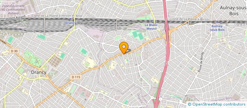 localisation de l'entreprise MARKET 93 à LE BLANC-MESNIL