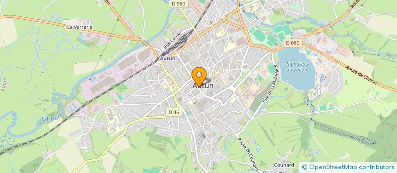 localisation de l'entreprise MARKET AUTUN  AUTUN