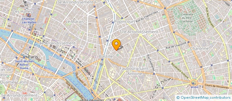 localisation de l'entreprise MARKET CONSEIL SARL  PARIS