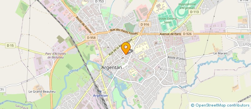 localisation de l'entreprise MARKET D'ARGENTAN  ARGENTAN