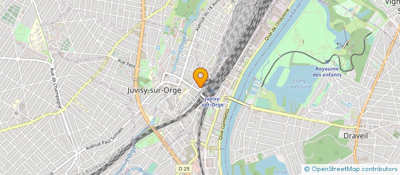 localisation de l'entreprise MARKET DE LA GARE à JUVISY-SUR-ORGE