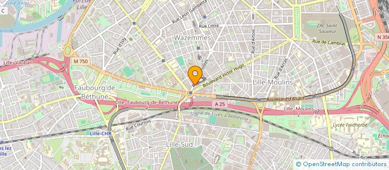 localisation de l'entreprise MARKET DES POSTES à LILLE