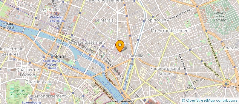 localisation de l'entreprise MARKET DES VOSGES à PARIS