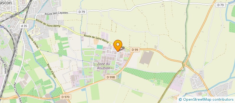 localisation de l'entreprise MARKET DU ROUBIAN  TARASCON