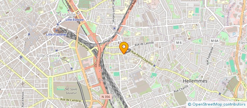 localisation de l'entreprise MARKET EXPRESS à LILLE