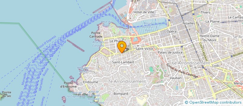 localisation de l'entreprise MARKET EXPRESS ENDOUME à MARSEILLE