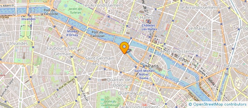 localisation de l'entreprise MARKET FREE SHOP AU PONT NEUF  PARIS